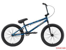 ВЕЛОСИПЕД BMX Tech Team GRASSHOPPER 2022 сине-черный