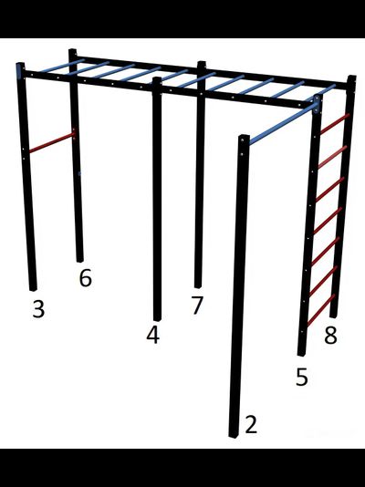 Спортивная площадка WORKOUT w09