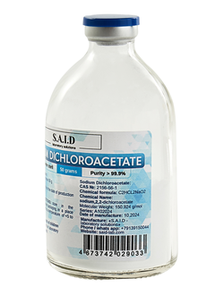 Стерильный порошок дихлорацетата натрия 50 грамм/Sodium Dichloroacetate powder sterile 50 g