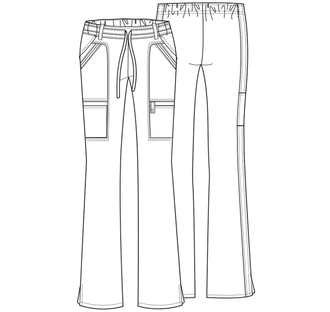 CHEROKEE брюки жен. 21100 (XS, BLKV)