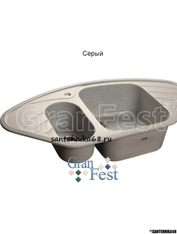 Мойка из искусственного камня GRANFEST GF-C960E