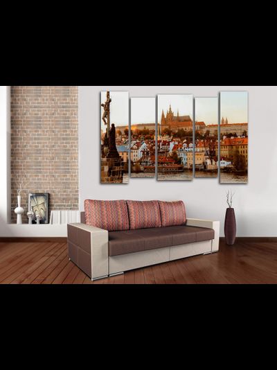 Модульная картина "Столица Чехии"