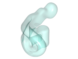 Wave Rounded Energy with Bar Handle Power Blast, Trans-Light Blue (27393 / 6170913 / 6353237)