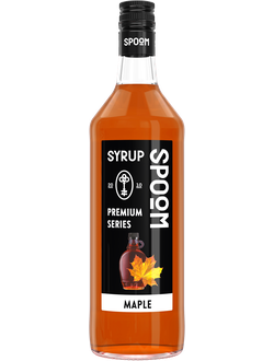Сироп Spoom Кленовый, 1 л (для кофе, коктейлей и десертов)