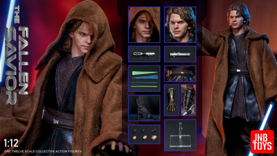 Энакин Скайуокер (Star Wars, Звездные Войны: Эпизод 3 - Месть ситхов) - Коллекционная фигурка 1/12 SCALE the fallen savior (JNB002) - JNB toys