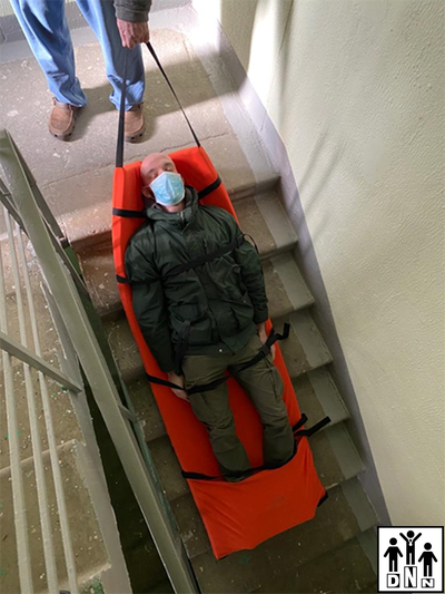 Эвакуационный мат (волокуши)