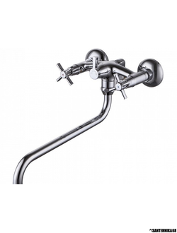 Смеситель для ванны Milardo Torrens TRSSBLCM10 двухвентильный без душевых акссесуаров