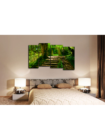 Модульная картина "Сказочное место"