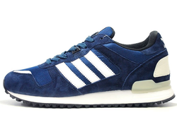 Adidas ZX 750 White Dark Blue