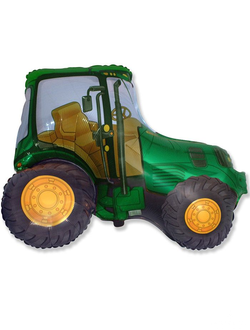 ТРАКТОР Зеленый 37"/ 74Х94 СМ