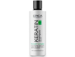 "EPICA Professional" Keratin PRO Шампунь для реконструкции и глубокого восстановления волос, 250 мл (Эпика)