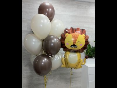 10 шаров на грузе + фигура