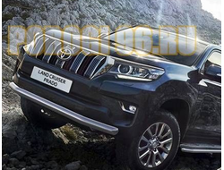 Защита переднего бампера d76 на Toyota Land Cruiser Prado 150 ( 2017-...)