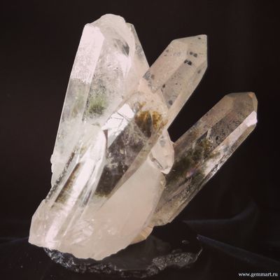 Горный хрусталь (разн. кварца) с хлоритом. Бразилия. 100*50*94мм