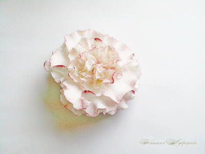 Брошь/зажим для волос "Гвоздика"