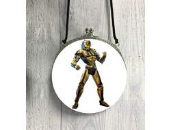 Сумка круглая Мортал Комбат, Mortal Kombat №26