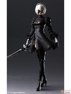 Фигурка Йорха-2B (YoRHa No. 2 Type B, Pod 042 DX Edition Play Arts Kai)