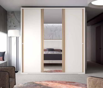 ШКАФ 3-Х ДВЕРНЫЙ С ЗЕРКАЛОМ ANNA