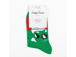 Носочки женские Пингвин на льду (разм.37-40)