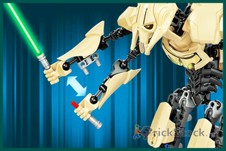 # 75112 Сборная Фигура «Генерал Гривус» / “General Grievous” Buildable Action Figure