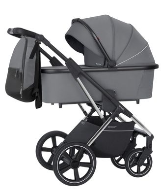 Коляска 2в1 Carrello Aurora CRL-6505 CHROME Carbon Grey