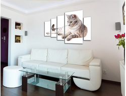 Модульная картина "Наблюдение"