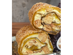 Рахат-лукум лимонный с пахлавой в кадаиф, 100 гр