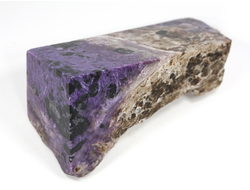 Чароит, полированный, Россия, Якутия (Саха) (91*36*48 мм, 194 г) №35708