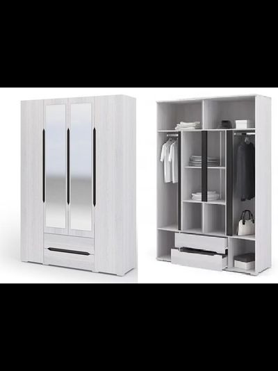 Валенсия ШК 014 шкаф 4 створчатый