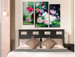 Модульная картина "Яркий взгляд"