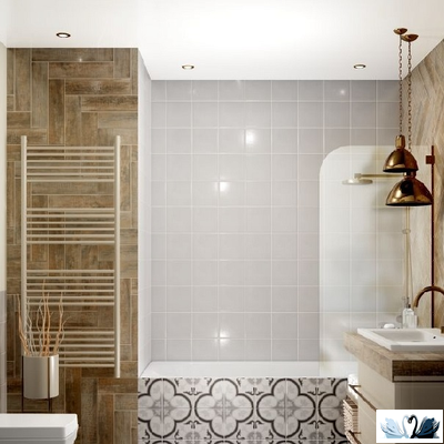 Керамогранит Керама марацци Браш Вуд коричневый 10 х 40 см, SG401200N, под дерево