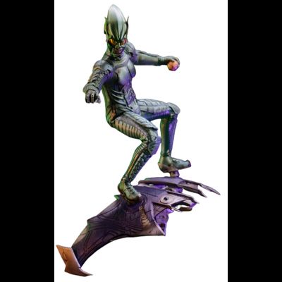 Зеленый Гоблин, Норман Осборн (Уиллем Дефо, "Человек-Паук") - КОЛЛЕКЦИОННАЯ ФИГУРКА 1/12 green monster (PW2023) - PWTOYS