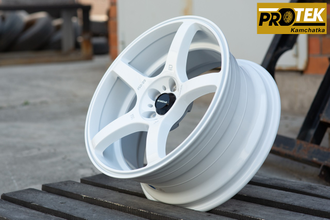 Комплект дисков R17 8,0J ET+35 5*100 ProDrive GC-05F Белый (C004)