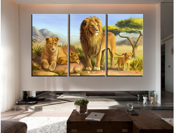 Модульная картина "Наш защитник"