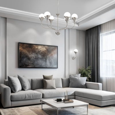 Настенный светильник Calyx 60169/1 никель