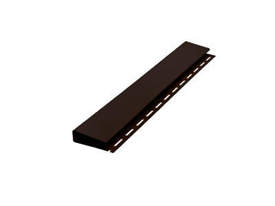 Наличник широкий для сайдинга тёмно-коричневый | NORDSITE