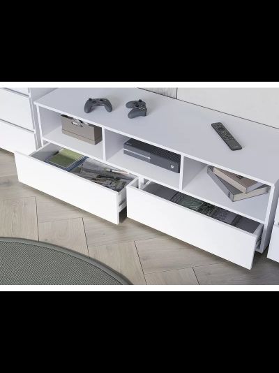 Хелен ТБ 02 тумба ТВ Белый