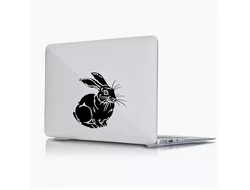 Наклейка виниловая год Кролика №19