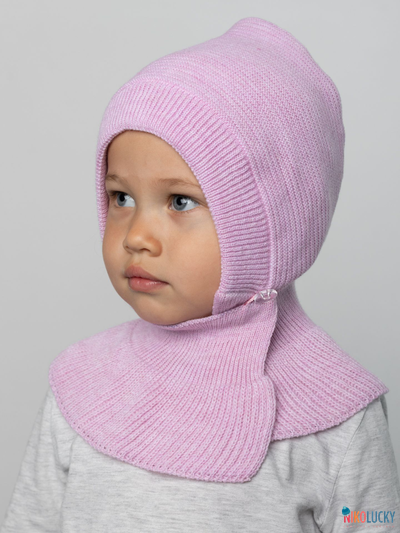 Шапка-шлем 24201-01 х/б подклад, лавандовый 40-42