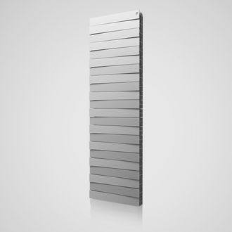 Радиатор Royal Thermo PianoForte Tower Silver Satin - 22 секций (Биметалл)