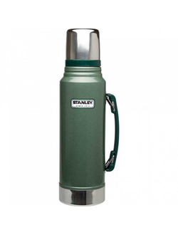 Термос STANLEY The Legendary Classic Bottle, 1л, зеленый