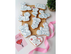 Пряник на 14 февраля