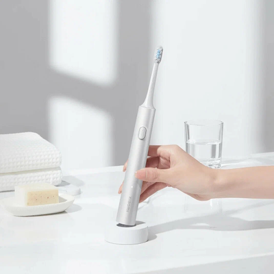 Электрическая зубная щетка Xiaomi Mijia Sonic Electric Toothbrush T302 MES608 Silver