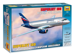 Сборная модель: (Звезда 7009) Региональный пассажирский авиалайнер Superjet 100