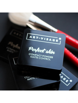 ART-VISAGE Компактная пудра "PERFECT SKIN" для жирной и комбинированной кожи | Арт Визаж