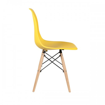 Дизайнерский стул «Eames», DSW WX-503 (желтый)