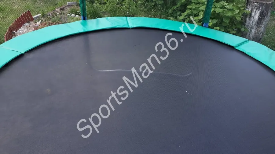 БАТУТ С ЗАЩИТНОЙ СЕТКОЙ «TRAMPOLINE 8» ДИАМЕТР 2,4 М, Защитная сетка высотой 1,7 м - полотно