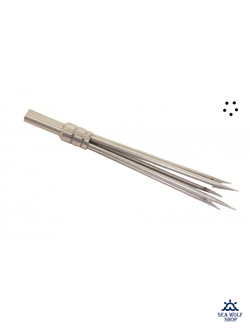 Наконечник Sargan Пятизубец Индигир 4м с переходником 12/7