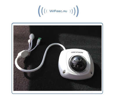 Hikvision. Уличная WiFI/LAN видеокамера  с DVR. FullHD 4Mp