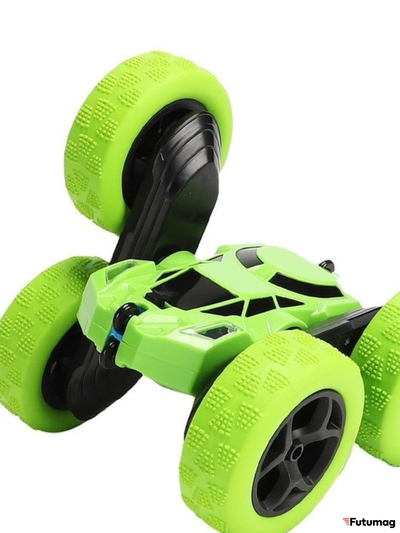 Дрифт машинка-перевертыш на радиоуправлении Синяя